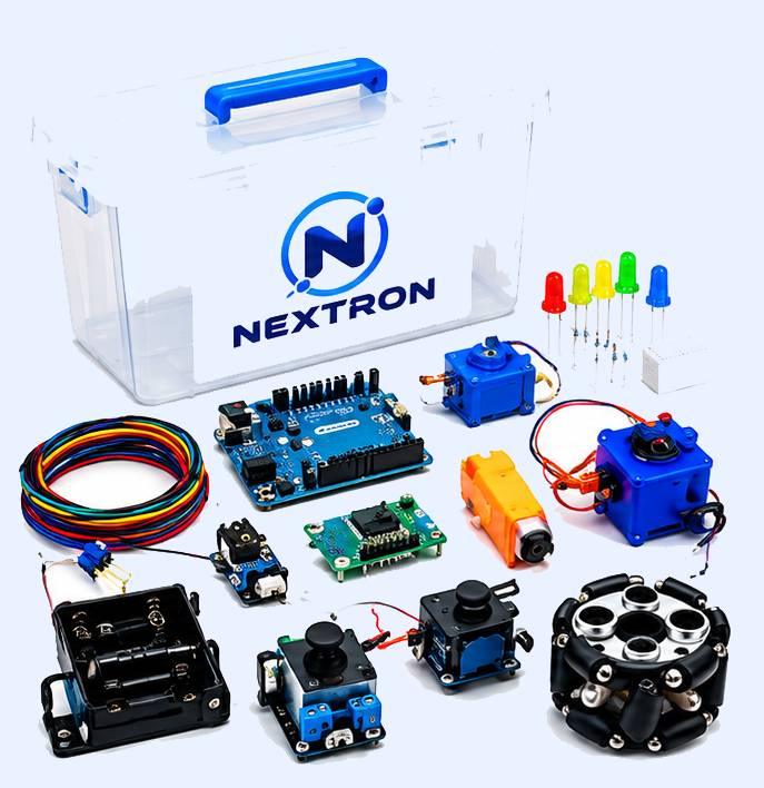 Nextron Core kit in a clear case